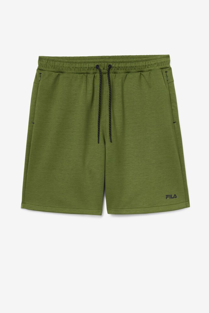 Fila Shorts Balban Mens Olive - India TUB-369745